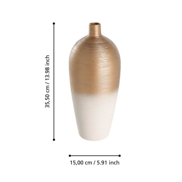 EGLO Keramička vaza 35.5x15cm Saryksu - 421419