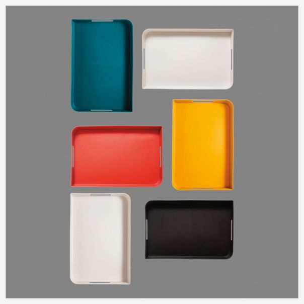 FIVE Poslužavnik 35X25cm crni - 179729B