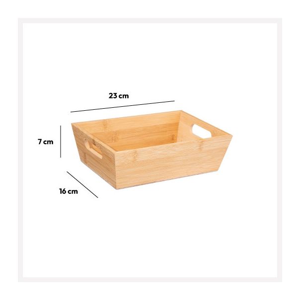 FIVE Korpa za hleb 23x16x7cm, bambus - 179762-1-1