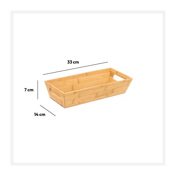 FIVE Korpa za hleb 33x14x7cm, bambus - 179763-1