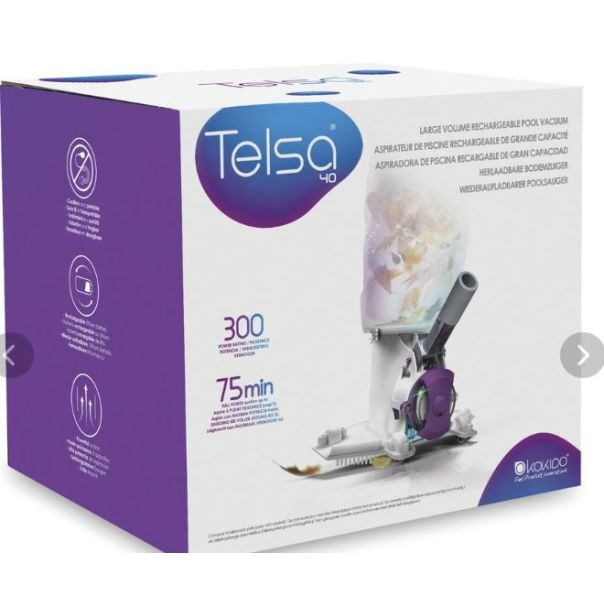 Kokido Ručni usisivač za bazene punjiva baterije TELSA40 - 13318