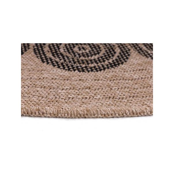 CONCEPTUM HYPNOSE Tepih okrugli fi120 cm 08868A Black - 180458