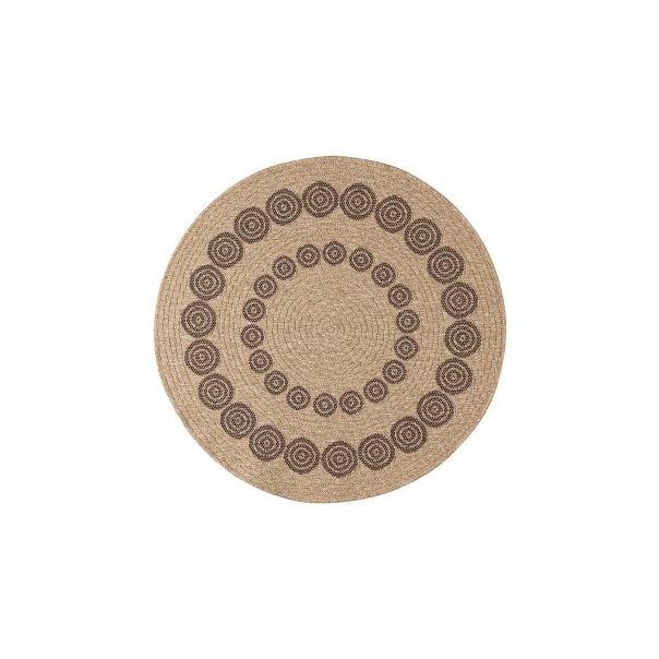 CONCEPTUM HYPNOSE Tepih okrugli fi120 cm 08868A Black - 180458