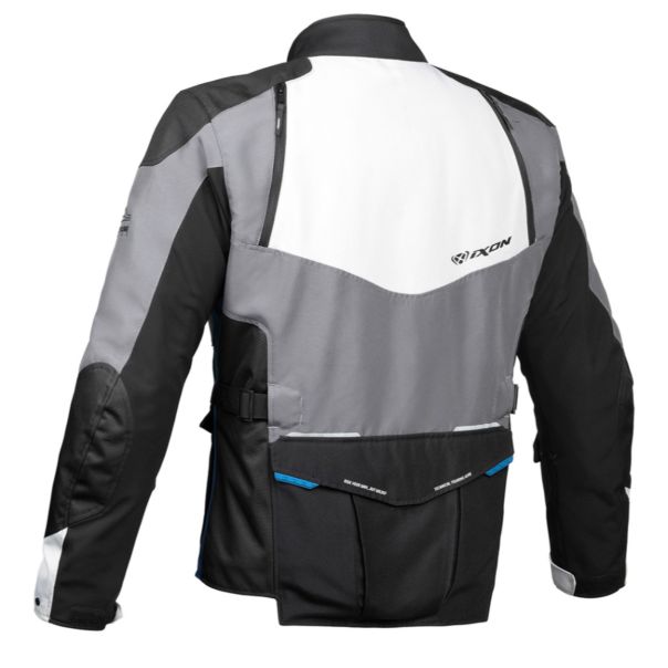 IXON Allroad black anthracite blue jakna - 18046IXOBAB