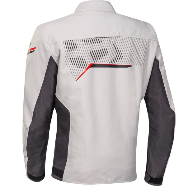 IXON Slash light gray red jakna - 18078IXOGR