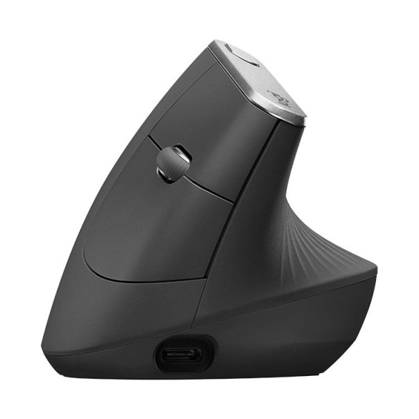 LOGITECH MX Vertical Advanced Ergonomic Mouse - GRAPHITE - 2.4GHZ/BT - N/A - EMEA - 910-005448