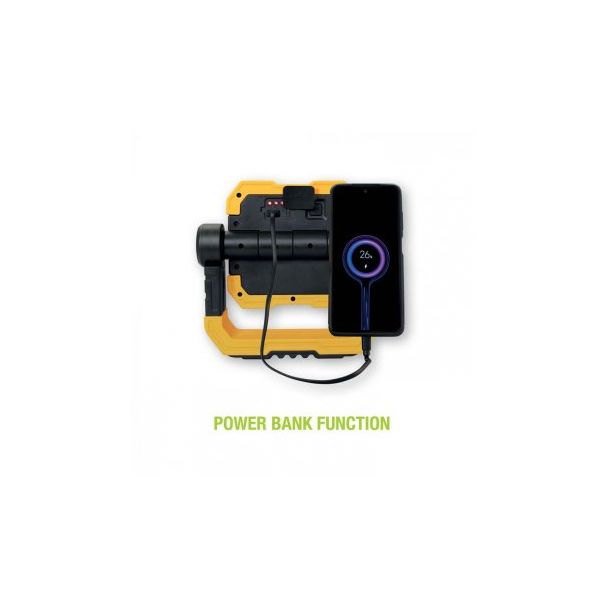 COMMEL Akumulatorski LED Reflektor 10W, 900lm 6000k IP44 C308-313 - 181164