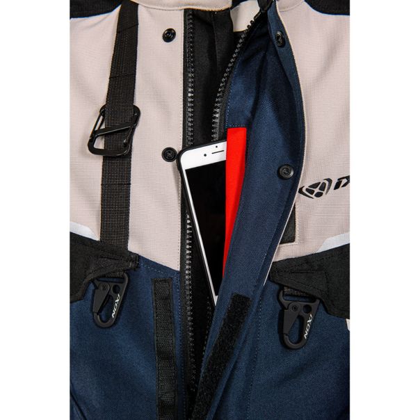 IXON Eddas gray navy jakna - 18121IXOGKB