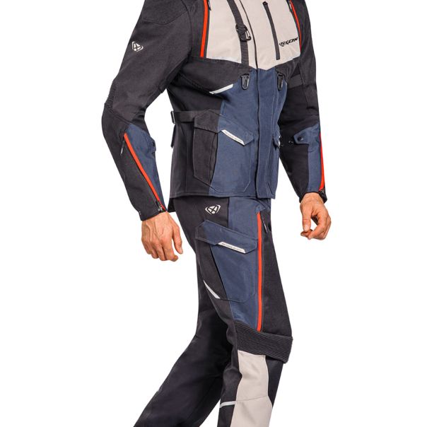 IXON Eddas gray navy jakna - 18121IXOGKB