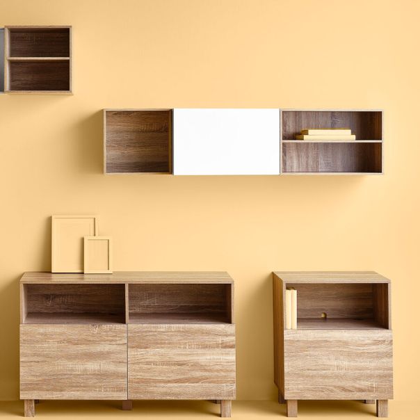 FIVE Drvena polica 36.5x20cm, natural - 181225A