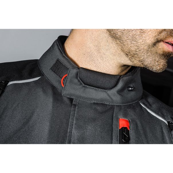 IXON Balder black gray red jakna - 18122IXOGR