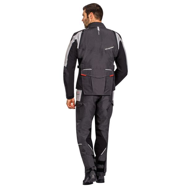 IXON Balder black gray red jakna - 18122IXOGR