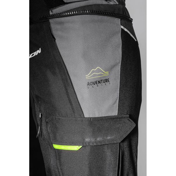 IXON Balder gray yellow jakna - 18122IXOGRY