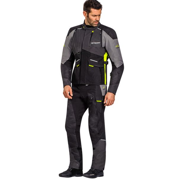 IXON Balder gray yellow jakna - 18122IXOGRY