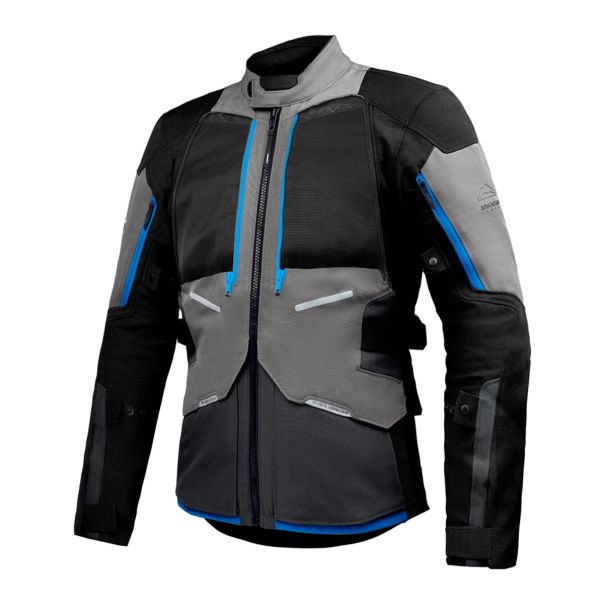 IXON Vidar gray black blue jakna - 18125IXOGBB