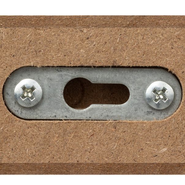 FIVE Ugaona zidna polica Fixy 25x25x3.8cm, natur - 181396C