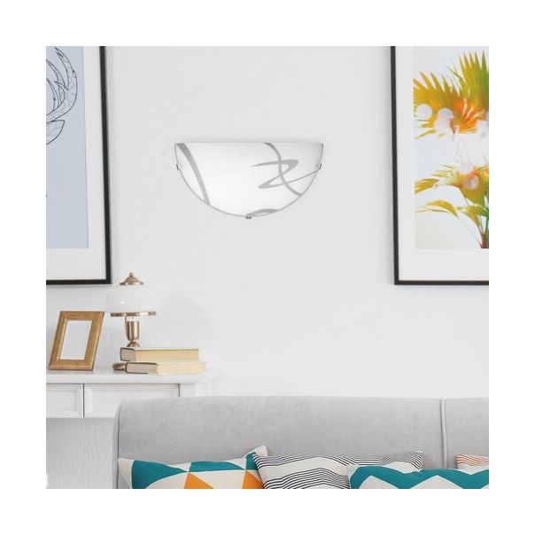 Rabalux Zidna lampa Soley E27 1x MAX 60W bela (1817) - 1817