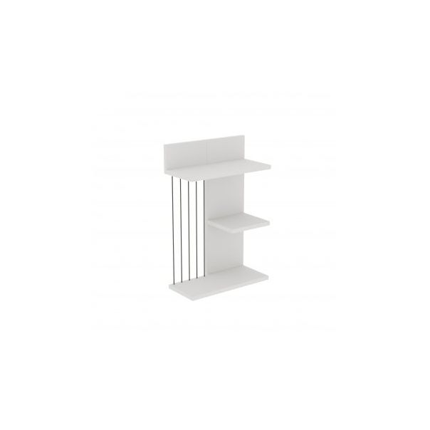 HANAH HOME Zidna polica Kinik, bela - 181883