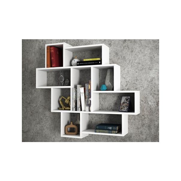 HANAH HOME Zidna polica Parola White - 181898