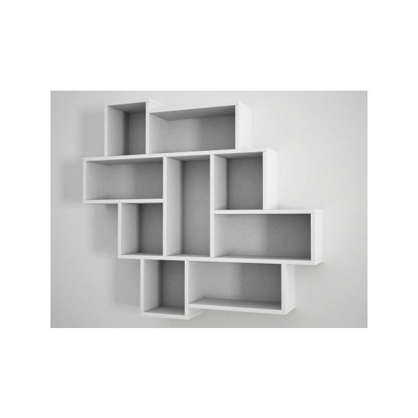 HANAH HOME Zidna polica Parola White - 181898