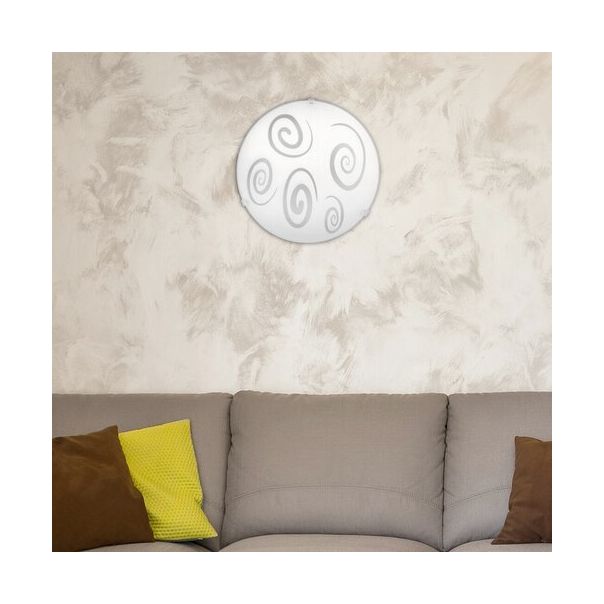 Rabalux Plafonjera Spiral E27 1x MAX 60W bela (1822) - 1822