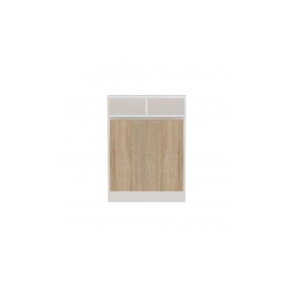 HANAH HOME Rasklopivi konzolni sto Bracked, bela/bež - 182235