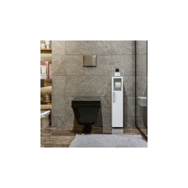 HANAH HOME Držač WC papira Star, bela - 182362