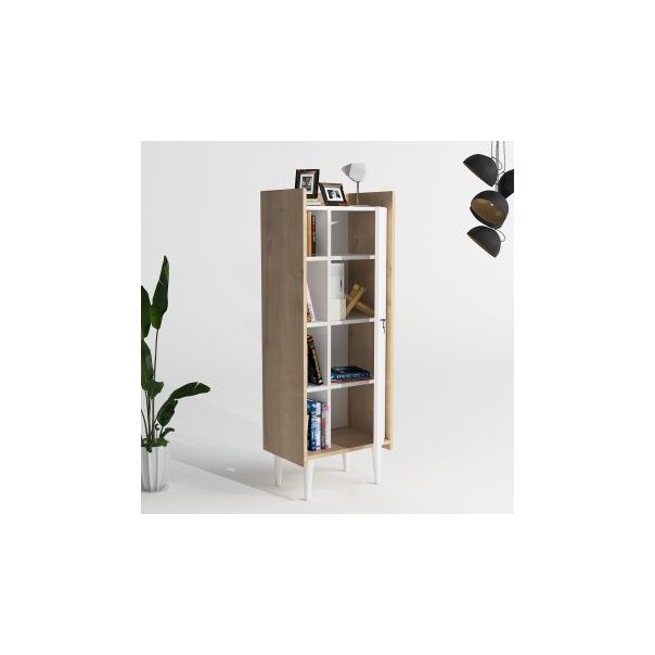 HANAH HOME Kupatilski ormarić Lagomood Ruby, krem/bela - 182387