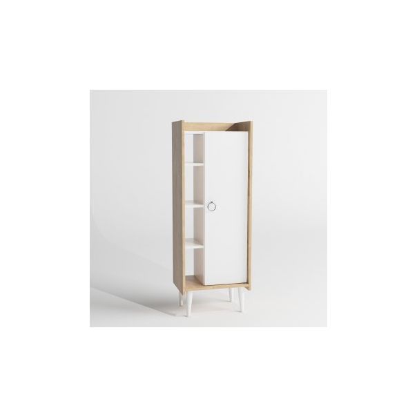 HANAH HOME Kupatilski ormarić Lagomood Ruby, krem/bela - 182387