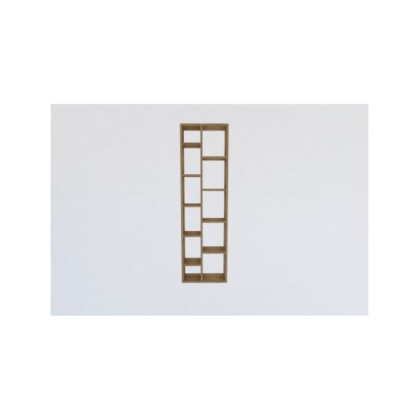 HANAH HOME Polica za knjige Tomi Sapphire Oak - 182534