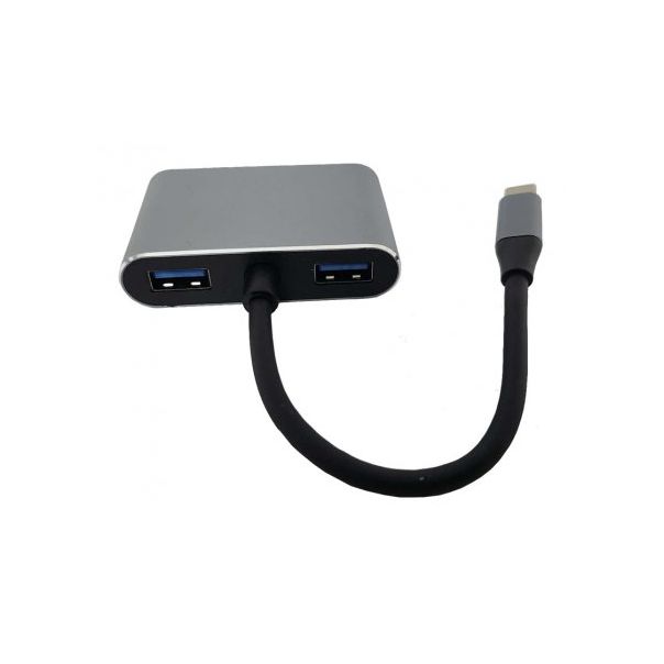FAST ASIA Adapter TIP C na 2xUSB 3.0+TIP C+RJ45 - 182722-1