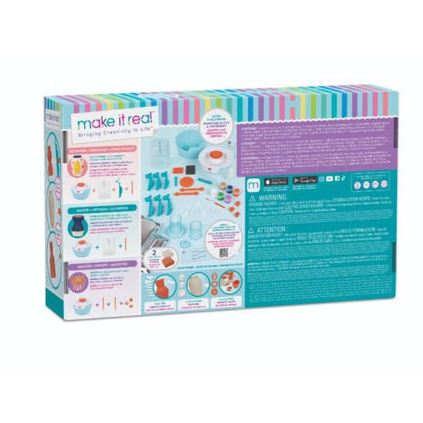 Make it Real Mini grnčarski studio deluxe - 1830