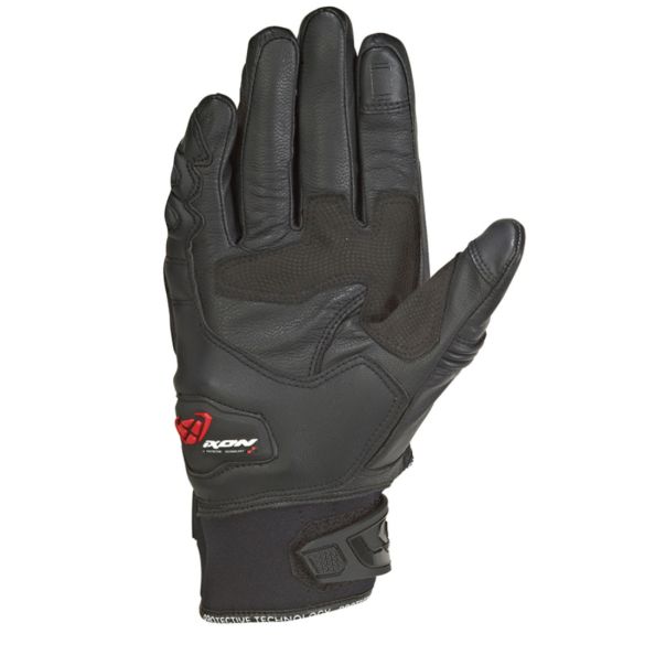 IXON Rs ring black rukavice - 18313IXOBK