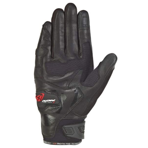 IXON Rise air black rukavice - 18319IXOBK