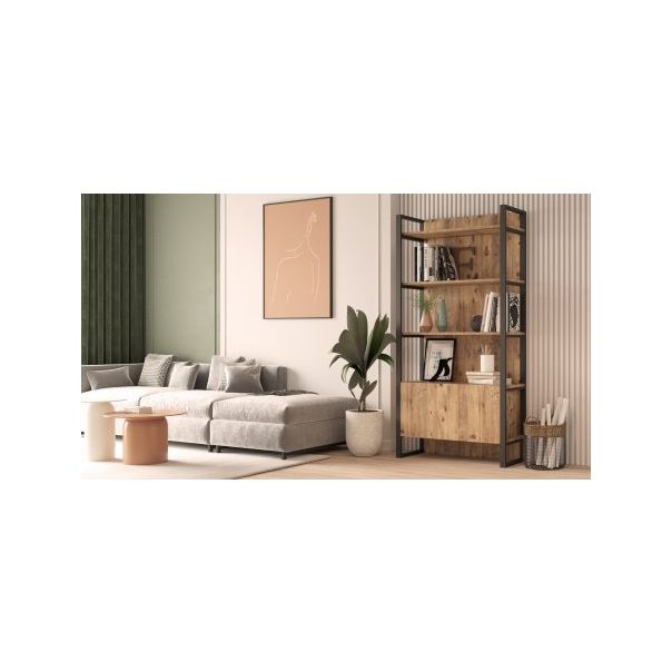 HANAH HOME Polica za knjige ML6 A - 183256