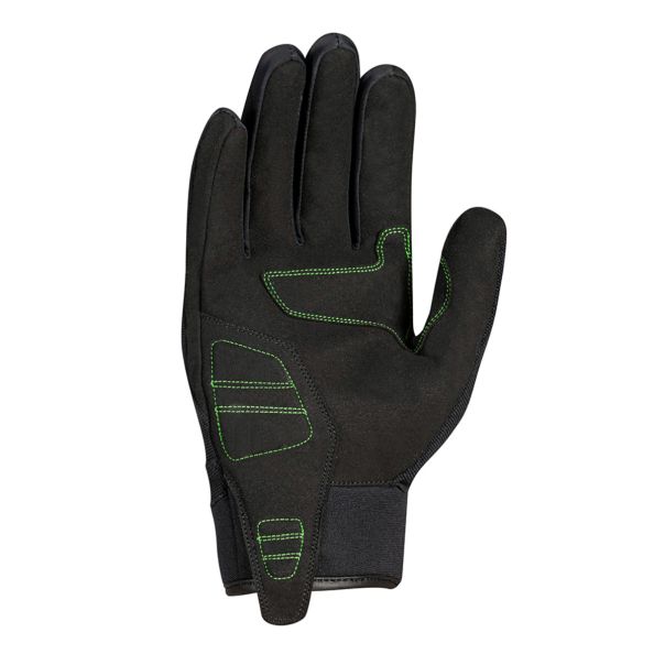 IXON Delta black green rukavice - 18344IXOBKG