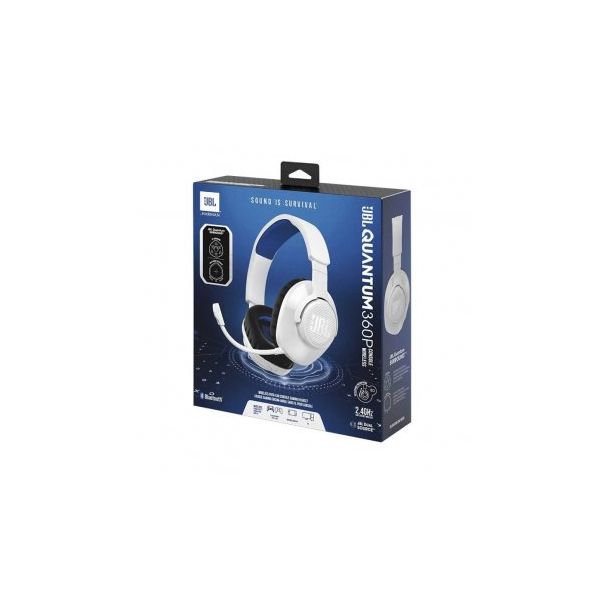 JBL Bežične slušalice Quantum 360P, bela - 183465