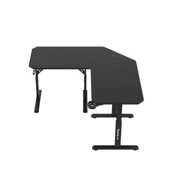 Huzaro Hero 7.3 Crni Električni podesivi sto 140x60cm - 1836-1-1-1-1