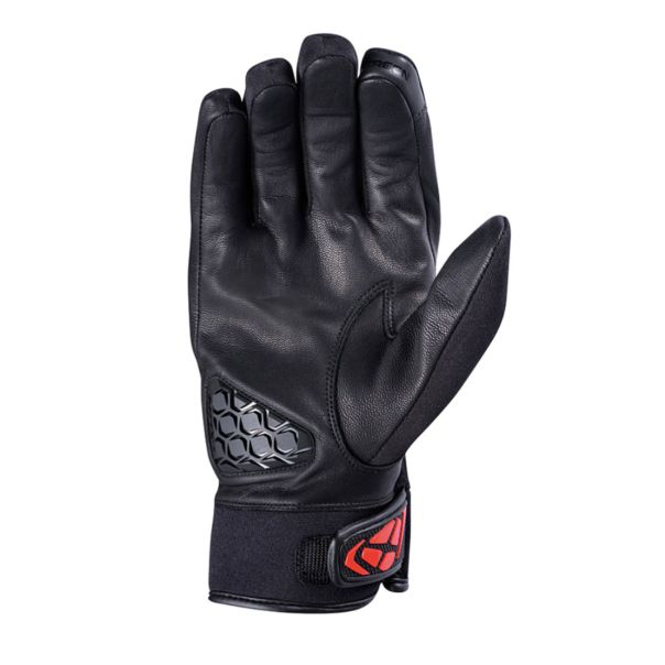 IXON Picco black red rukavice - 18361IXOBKR