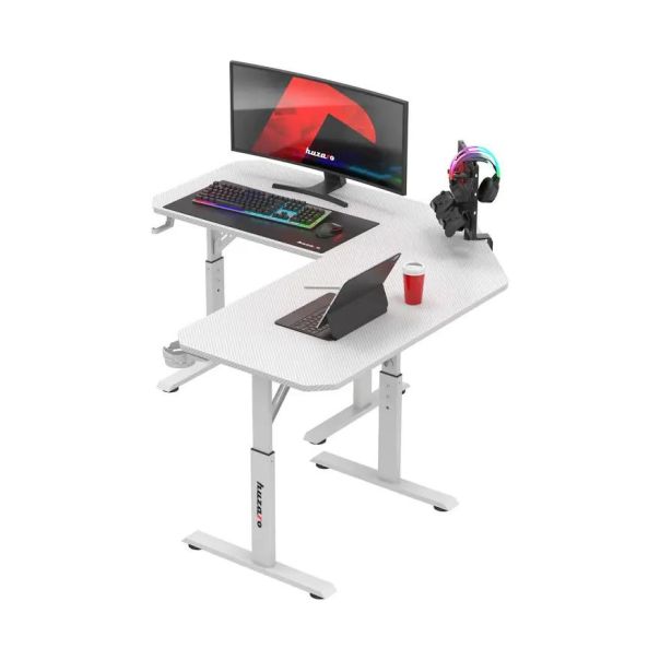 Huzaro Hero 7.3 Beli Električni podesivi sto 140x60cm - 1837-1-1