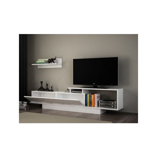 HANAH HOME TV polica Asos White - 183770