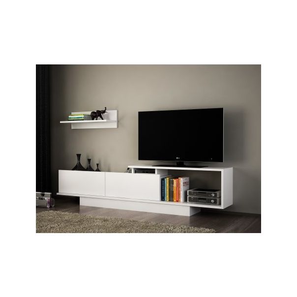 HANAH HOME TV polica Asos White - 183770