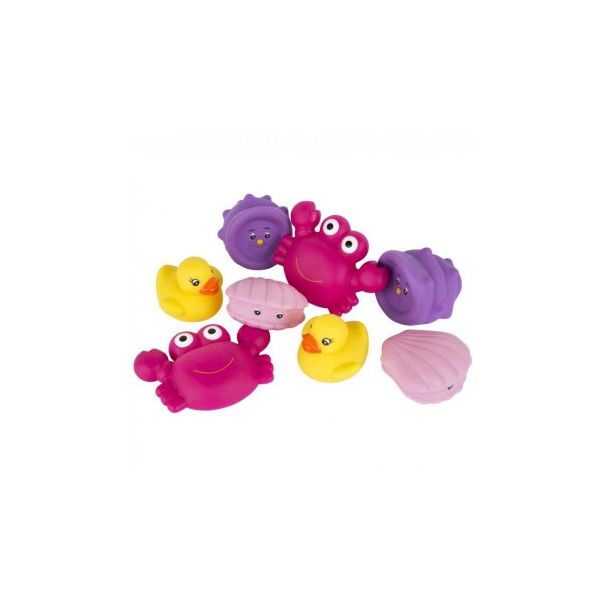 PLAYGRO Morski drugari za kupanje roze set - 184031