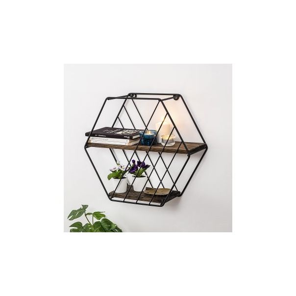 HANAH HOME Zidna polica Liliales - 184295