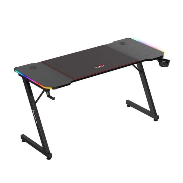 Huzaro Hero 3.3 Crni RGB Gaming sto 140x60cm - 1843-1-1
