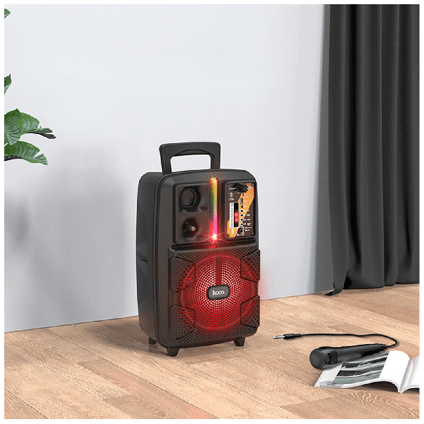 HOCO Bežični Bluetooth zvučnik sa mikrofonom - BS37 Dancer, crna - 18450