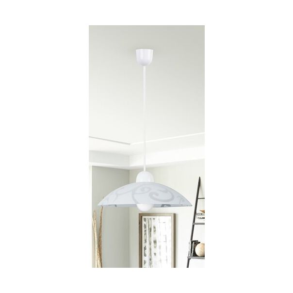 Rabalux Visilica Scroll E27 1x MAX 60W bela (1846) - 1846