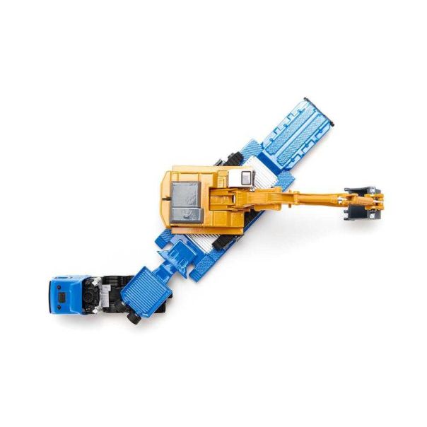 SIKU Teški transporter sa plato prikolicom - 1847