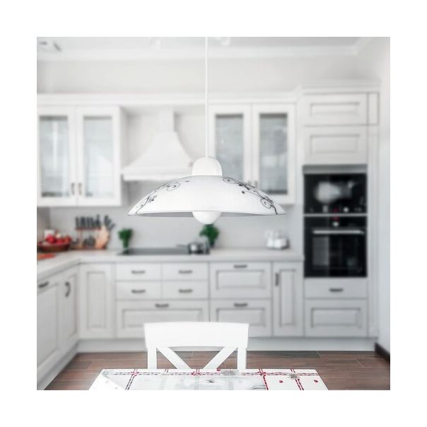 Rabalux Visilica Bloomy E27 1x MAX 60W bela (1848) - 1848-1