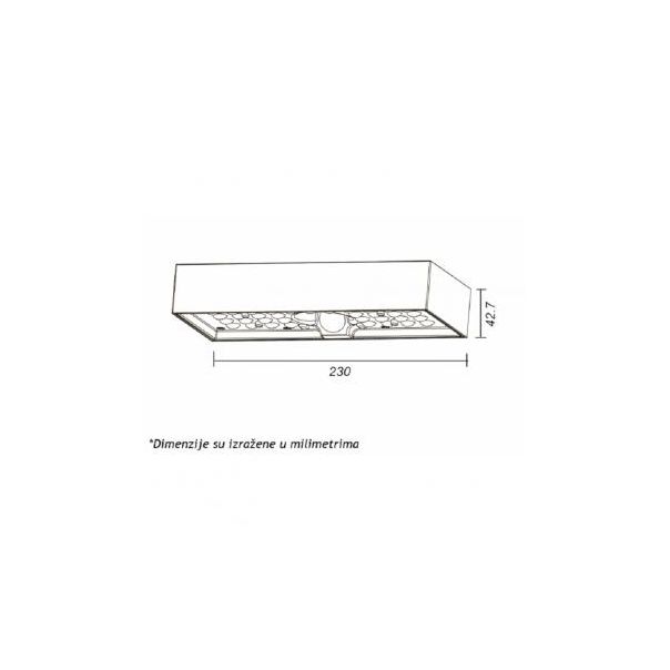 DAWN SOLARNA LED SVETILJKA LD SWL 6W CRNA - 185132
